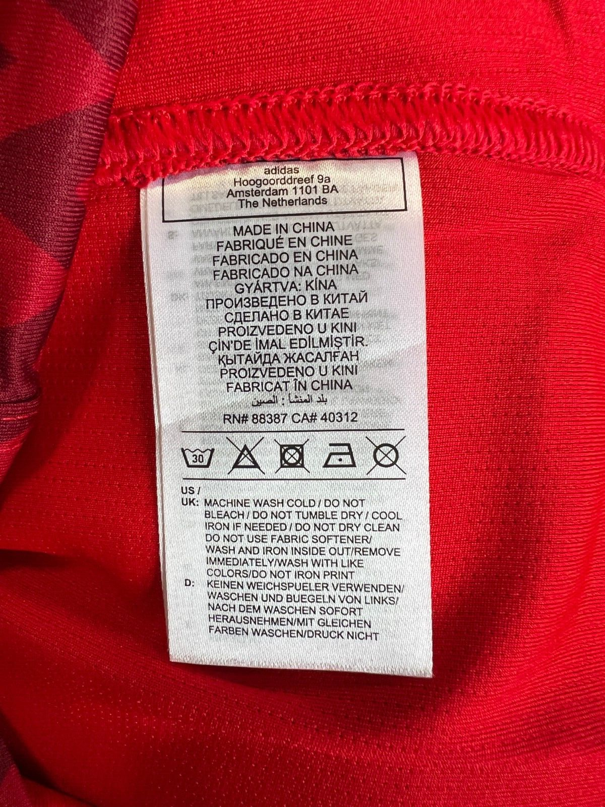 Munster Rugby Jersey 22/23 European Player Issue Adidas Size 6 Mens