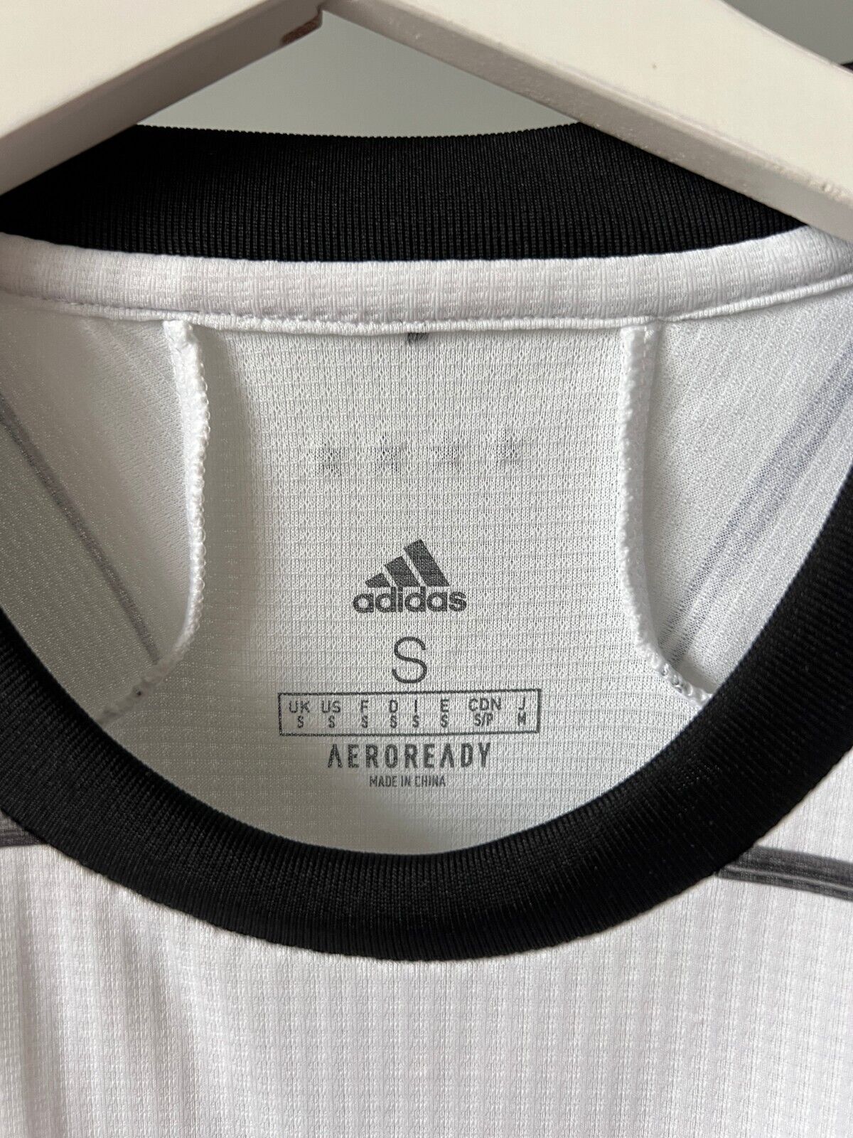 Germany Jersey 2020 Home Authentic Soccer Shirt Adidas EH6104 Mens Size S