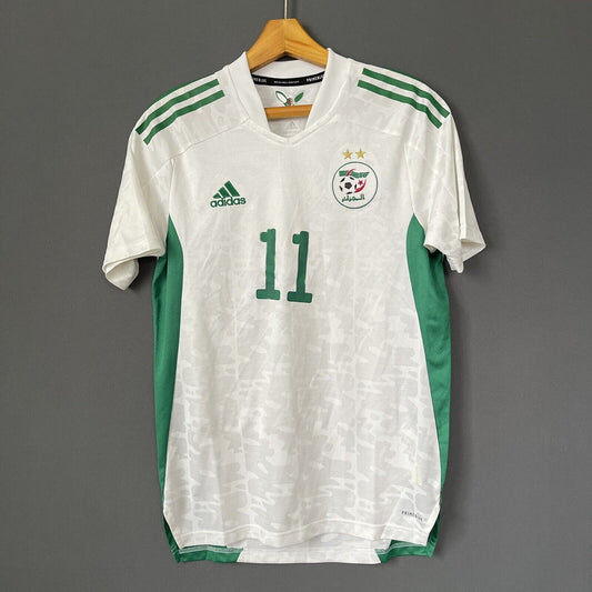 ALGERIA TEAM JERSEY 2021 HOME SIZE S FOOTBALL SOCCER SHIRT ADIDAS GS4014
