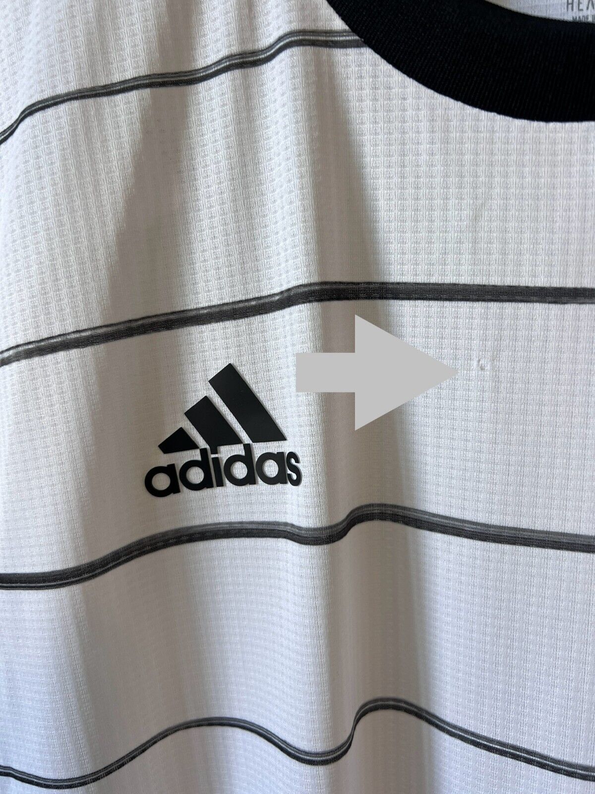 Germany Jersey 2020 Home Authentic Football Shirt Adidas EH6104 Mens Size L