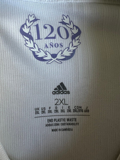 Real Madrid Jersey 22/23 Home Authentic Soccer Shirt HF0292 Adidas Mens Size XXL