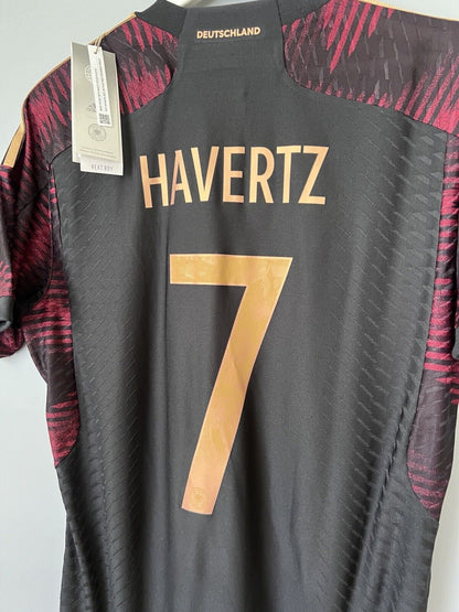 Havertz Germany Jersey 23 Away Authentic Size M Men Football Shirt HF1695 Adidas