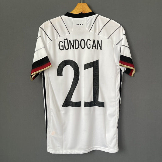 GUNDOGAN GERMANY JERSEY 2021 HOME SMALL MENS FOOTBALL SOCCER SHIRT ADIDAS EH6105