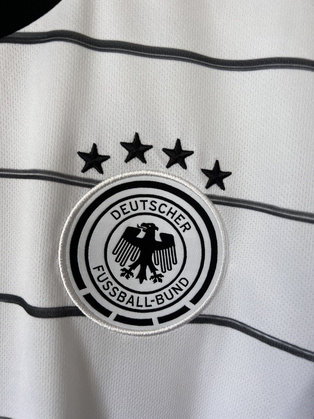 Germany Jersey 2020 Home Soccer Football Shirt Adidas DFB EH6105 Mens Size L