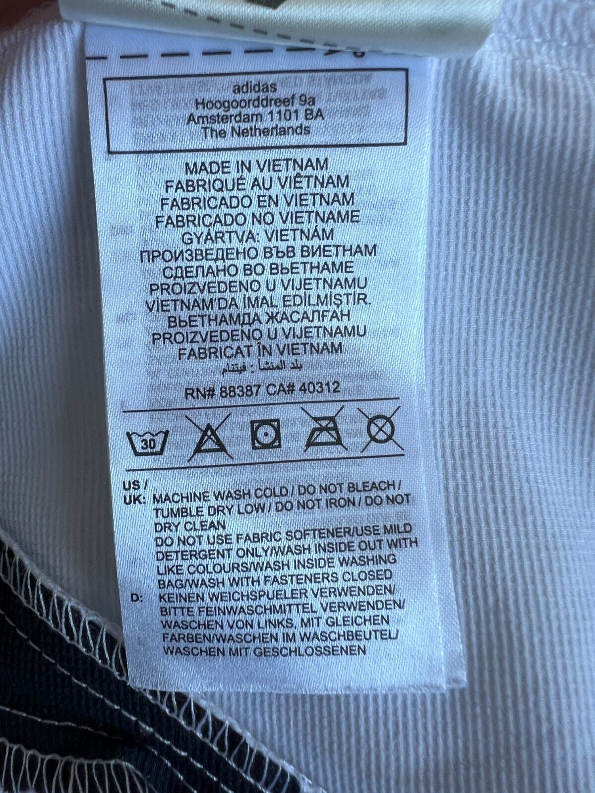 Real Madrid Jacket Teamgeist 2006x2021 White Soccer Adidas HA2537 Mens Size M