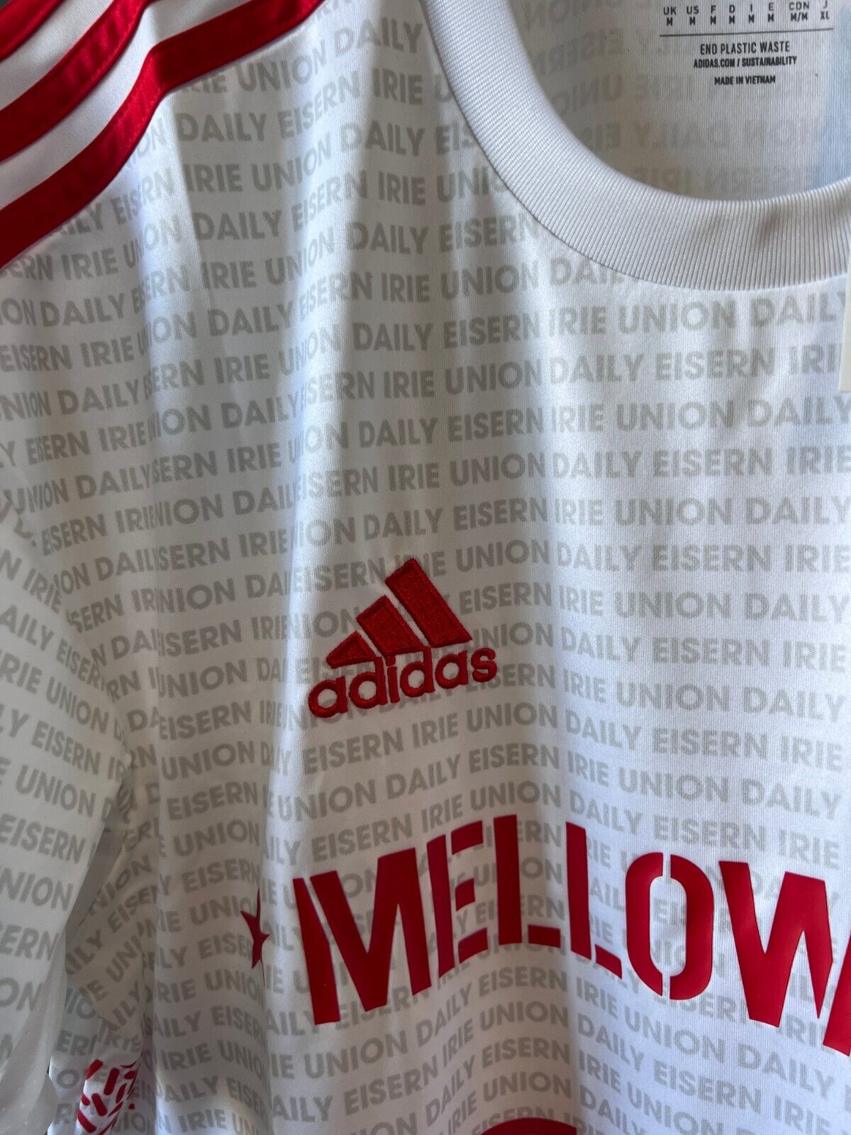 1. FC UNION BERLIN JERSEY 2022/23 FOURTH FOOTBALL TRIKOT ADIDAS SIZE M
