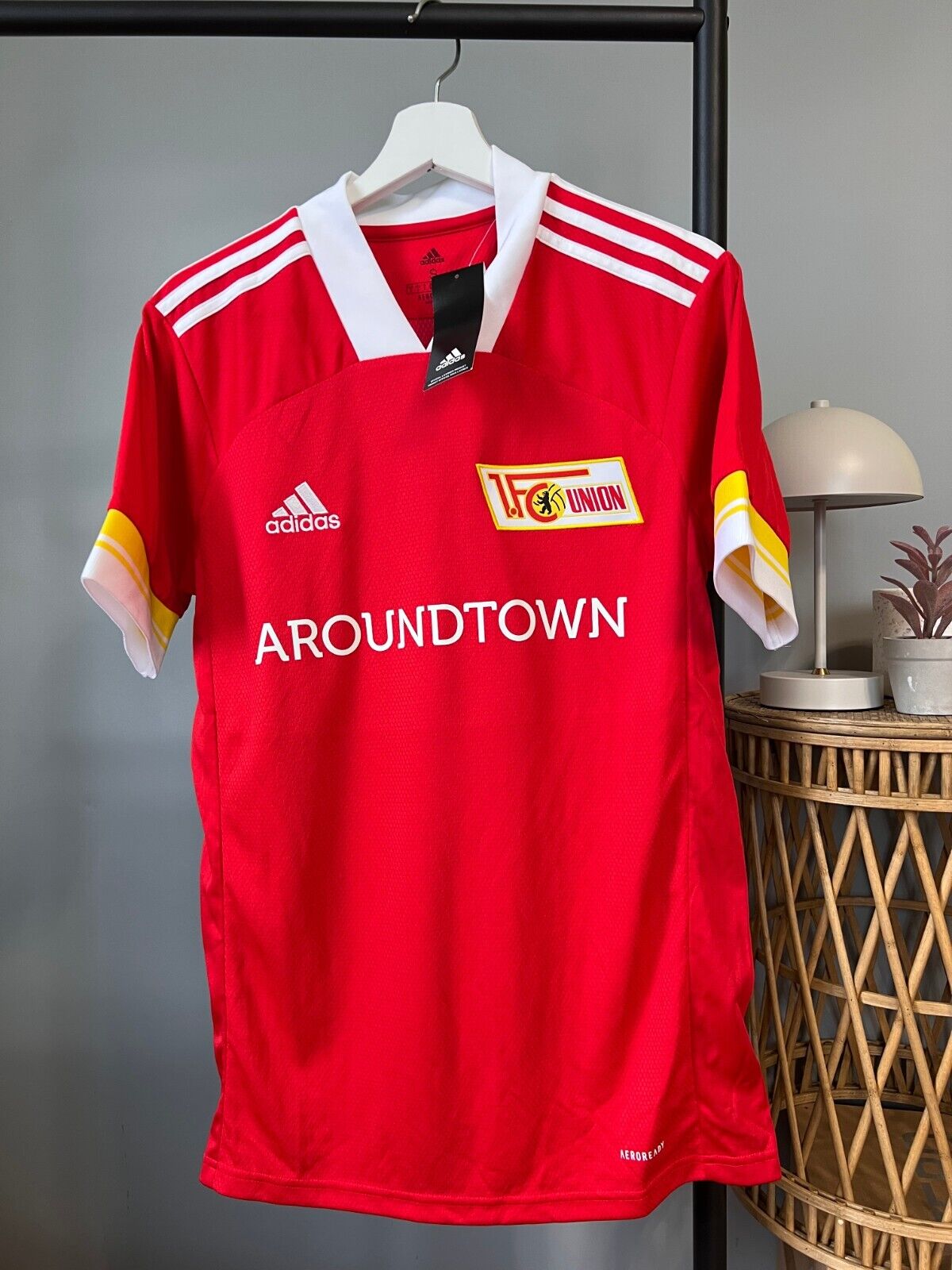 1. FC Union Berlin Jersey 20/21 Home Soccer Football Shirt Adidas Size S Mens