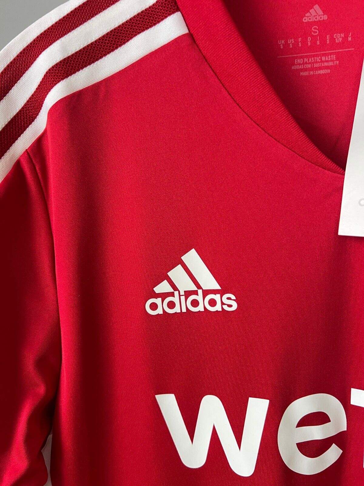 Union Berlin Jersey Training Soccer Football Shirt Adidas Mens Size S