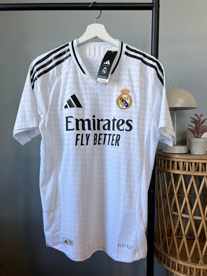Real Madrid Jersey 24/25 Home Player Issue Soccer Shirt IX8095 Adidas Mens Sz M