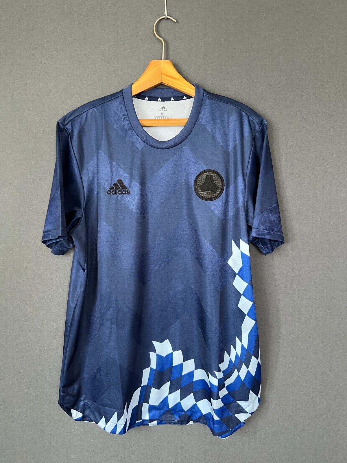 Adidas Tan Advanced Jersey Mens Soccer Football Shirt GI4591