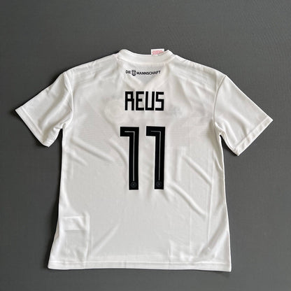 Reus Germany Jersey 2018 2019 Home  Football Shirt Trikot Adidas Boys Size M
