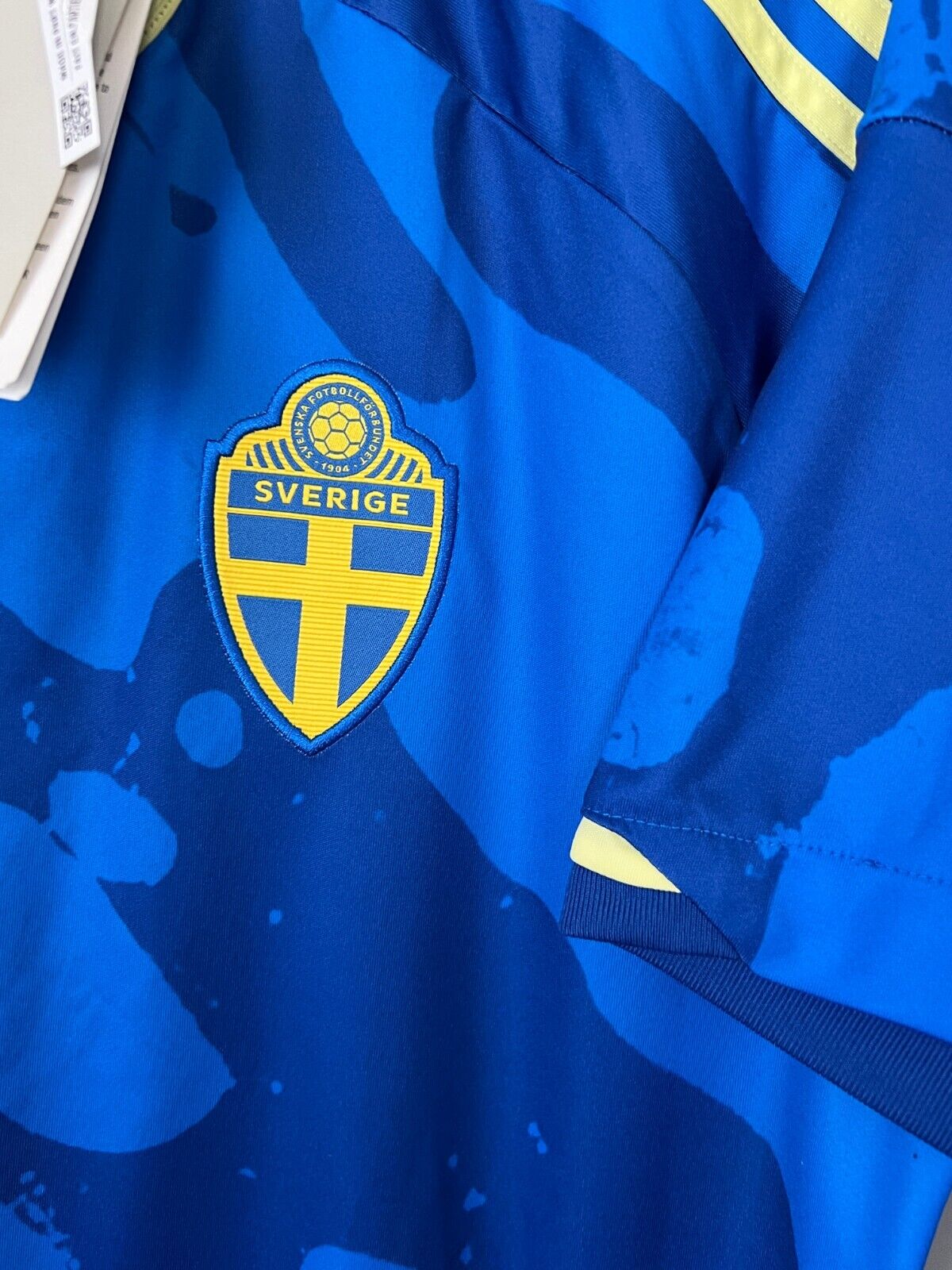 Sweden Jersey Team 2023 Away Womens Soccer Football Shirt HT7142 Adidas Size 2XL
