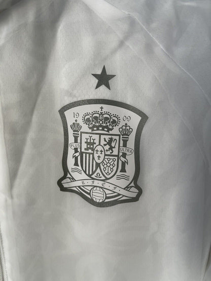 [FT6457] Spain Team Anthem Jacket Full Zip Size M Mens Football Soccer Adidas