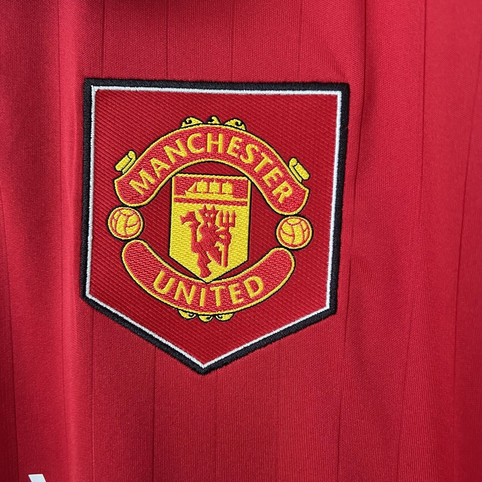 Eriksen Manchester United Jersey 22-23 Home Mens Football Shirt Size L Adidas