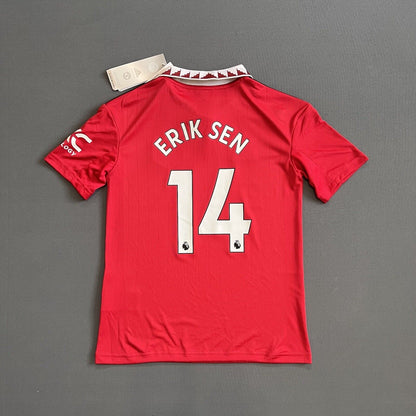 Eriksen Manchester United Jersey 22-23 Home Size S Boys Football Shirt Adidas