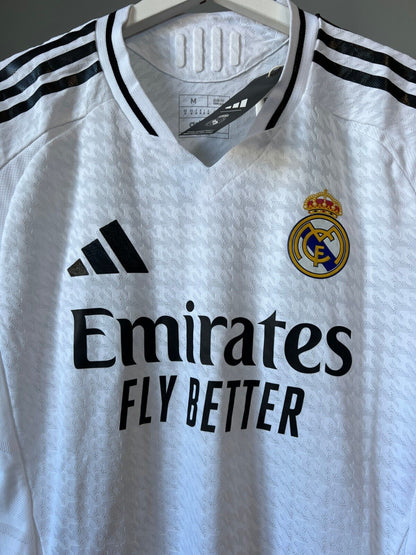 Real Madrid Jersey 24/25 Home Authentic Soccer Shirt IX8095 Adidas Mens Size M