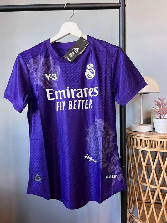 Real Madrid Jersey 23/24 Fourth Football Shirt IN4273 Adidas Y-3 Womens Sz XS