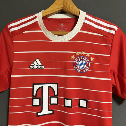 Mazraoui Bayern Munich Jersey 2023 Home Authentic Mens Soccer Shirt Adidas Sz XS