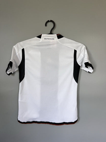 Germany Jersey 2023 Home Soccer Football Shirt Adidas HF1467 Boys Size XS