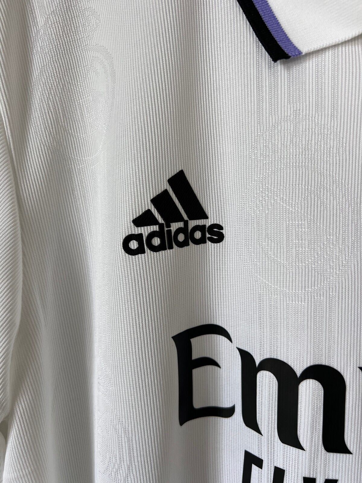 Real Madrid Jersey 22/23 Home Authentic Soccer Shirt HF0292 Adidas Mens Size 2XL