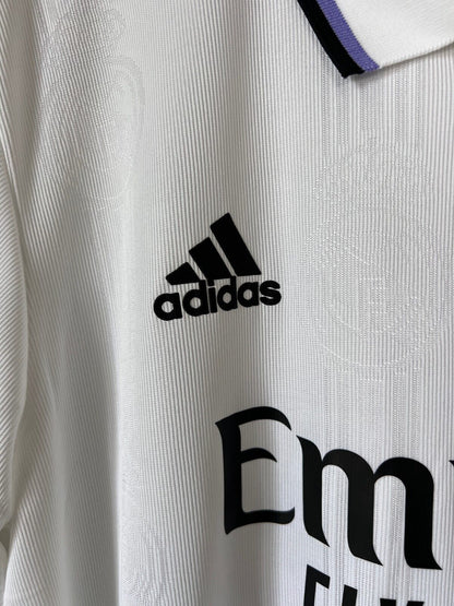 Real Madrid Jersey 22/23 Home Authentic Soccer Shirt HF0292 Adidas Mens Size 2XL