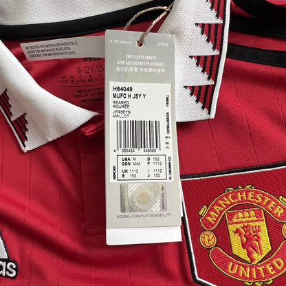 Eriksen Manchester United Jersey 22-23 Home Size M Boys Football Shirt Adidas
