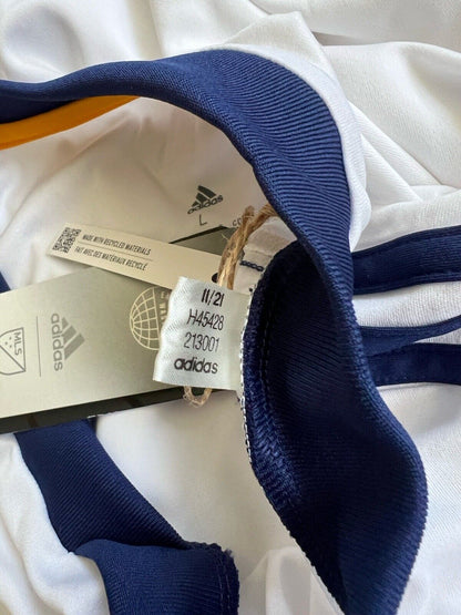 La Galaxy Jersey 21/22 Home Soccer Football Shirt H45428 Adidas Mens Size L