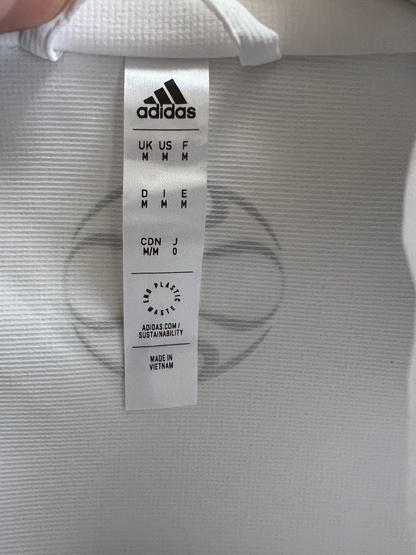 Real Madrid Teamgeist Jacket 2006 x 2021 White Soccer Adidas HA2537 Mens Size M