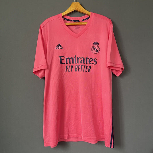 REAL MADRID JERSEY 20-21 AWAY SIZE XXL MENS FOOTBALL SOCCER SHIRT ADIDAS GI6463