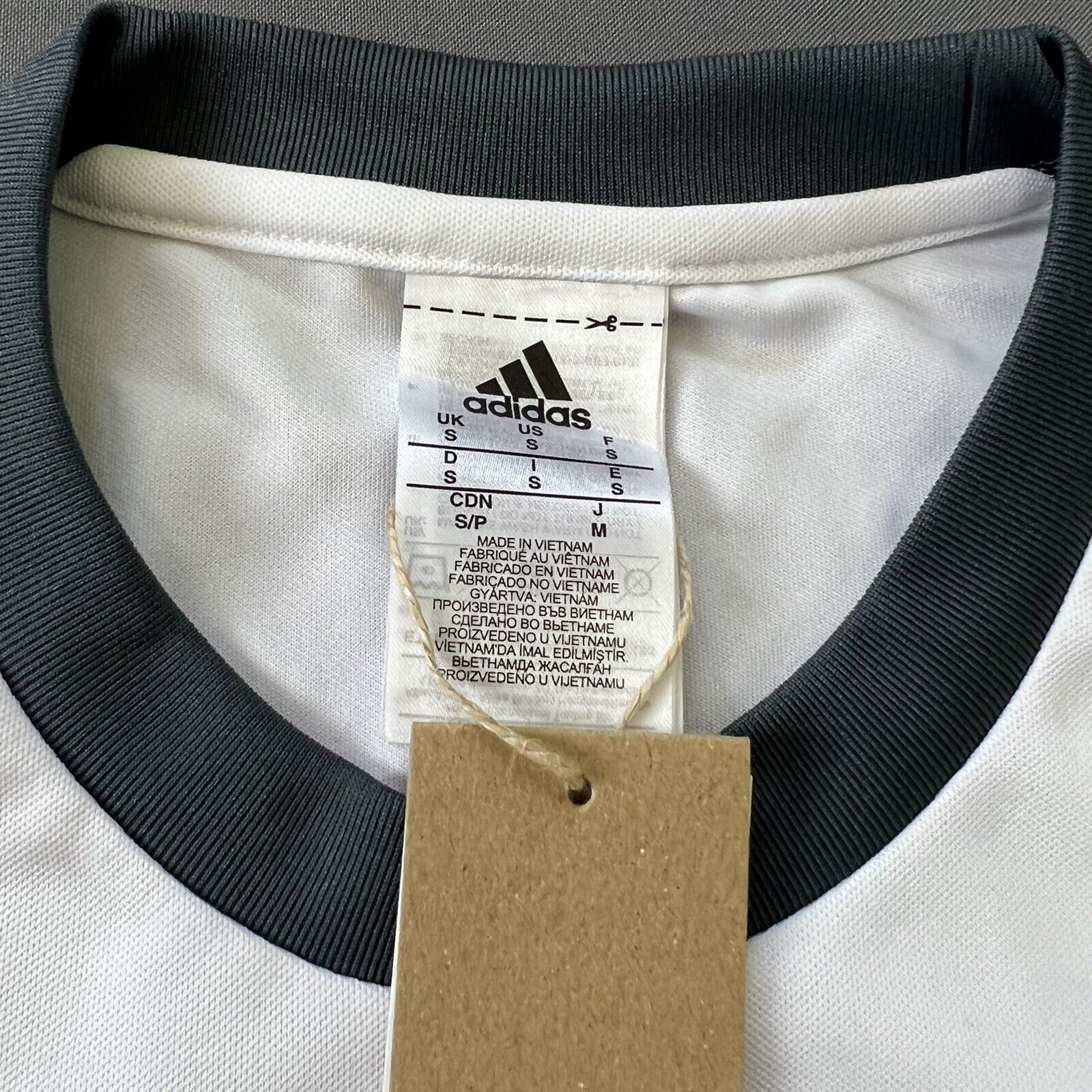 REAL MADRID JERSEY TRAINING MENS FOOTBALL SOCCER SHIRT ADIDAS
