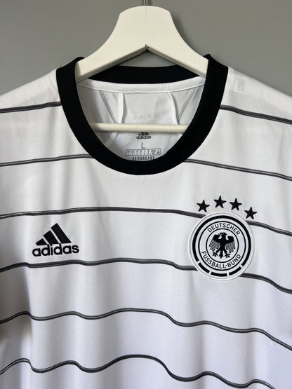 Germany Jersey Home Soccer Football Shirt Adidas DFB EH6105 Mens Size L
