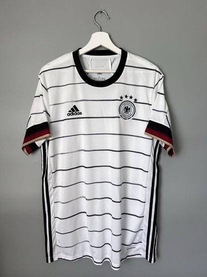 Germany Jersey Home Soccer Football Shirt Adidas DFB EH6105 Mens Size L