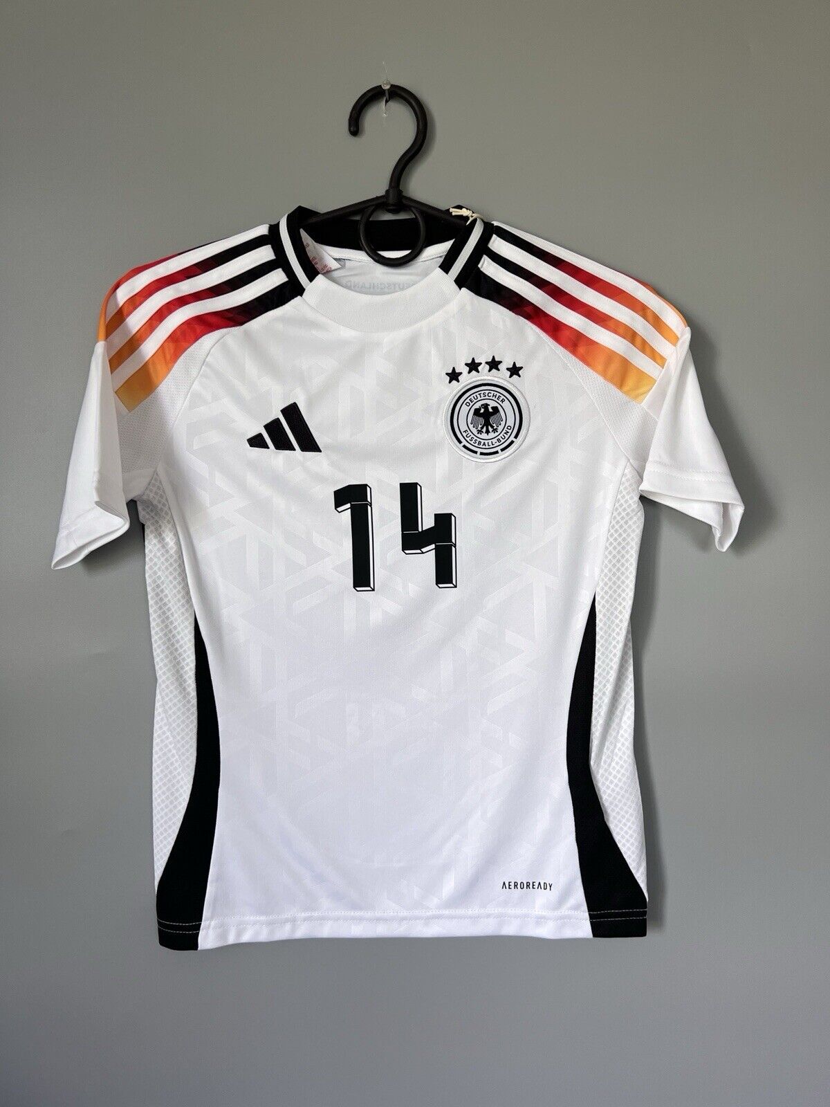 Beier Germany Jersey 2024 Home Soccer Football Adidas DFB IP6130 Boys Size S