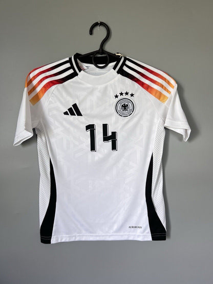 Beier Germany Jersey 2024 Home Soccer Football Adidas DFB IP6130 Boys Size S