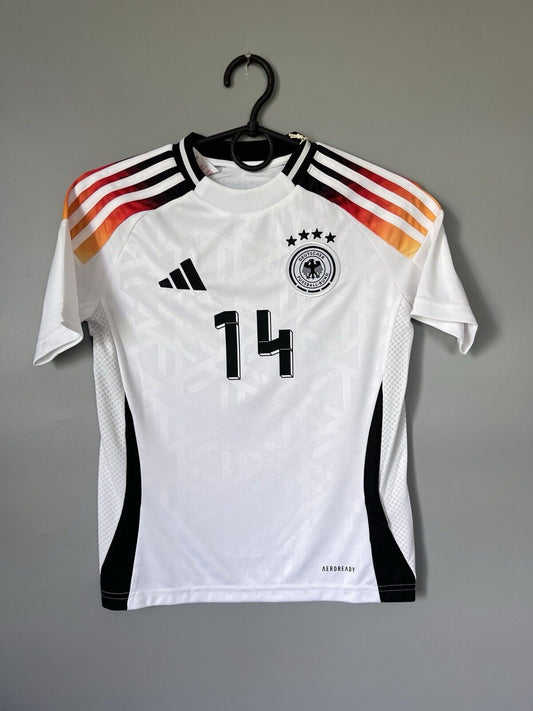 Beier Germany Jersey 2024 Home Soccer Football Adidas DFB IP6130 Boys Size S