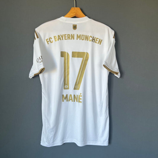 Mane Bayern Munich Jersey 2022-2023 Away Medium Mens Soccer Shirt HI3886 Adidas