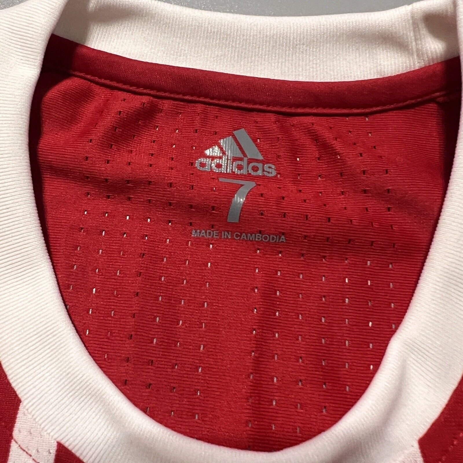 Bayern Munich Jersey 2017/18 Home Match Worn Mens Size 7 Football Shirt Adidas