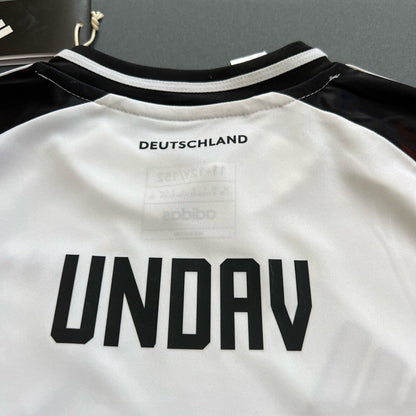 Undav Germany Jersey 2024 Home Soccer Football Adidas DFB IP6130 Boys Size M