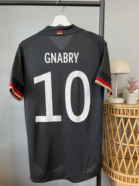 Gnabry Germany Jersey 2020 Away Authentic Soccer Shirt EH6116 Adidas Mens Size S