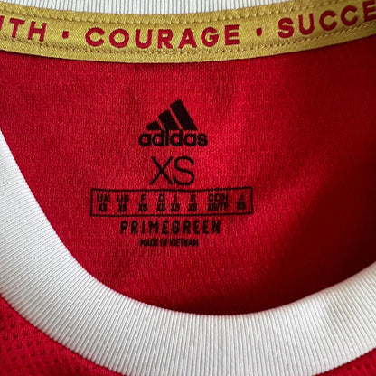 Varane Manchester United Jersey 21/22 Home Sz XS Mens H31447 Adidas Soccer Shirt