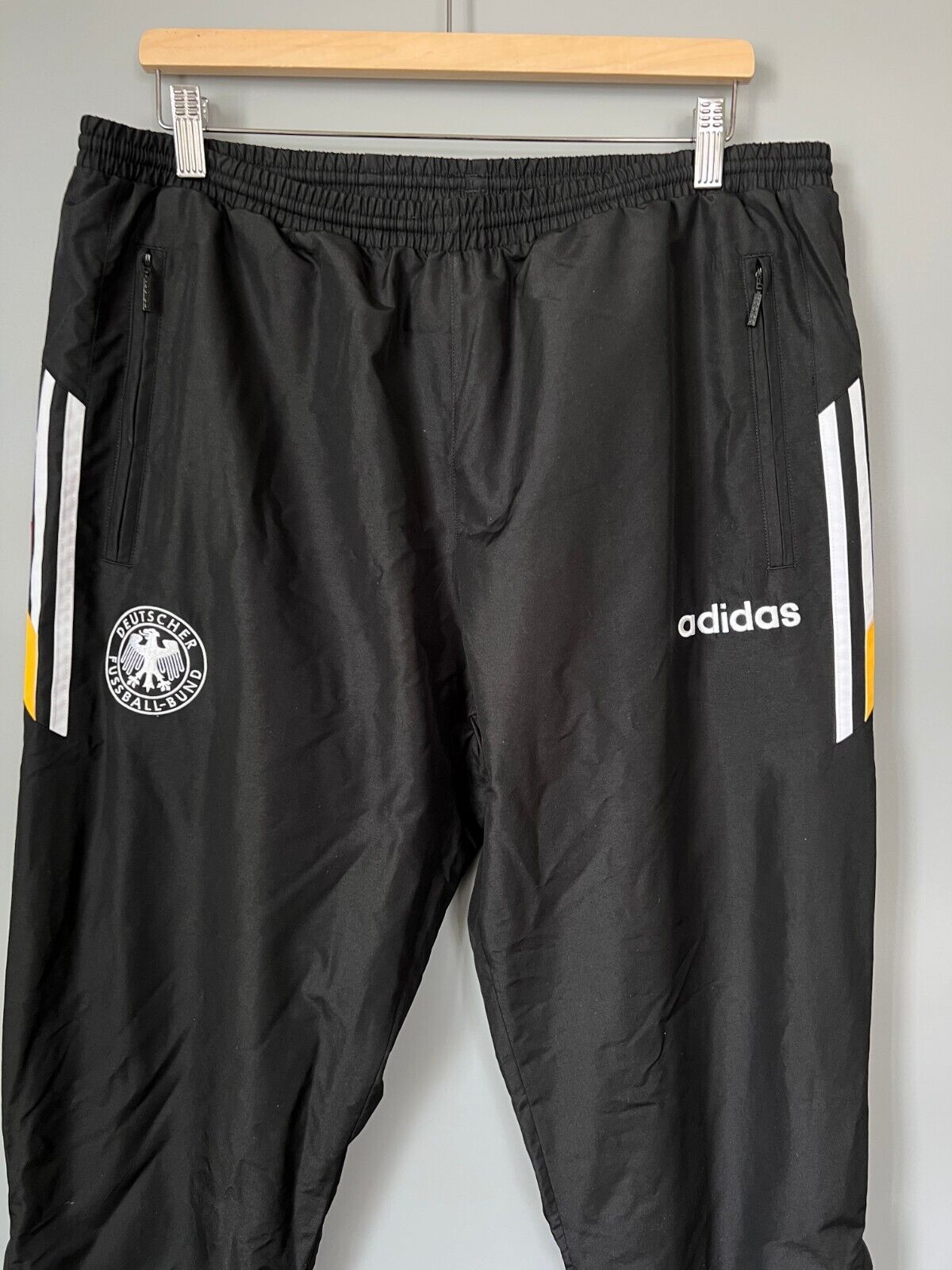 Germany Woven Track Pants 1996 Football Soccer Adidas IT7750 Mens Size L