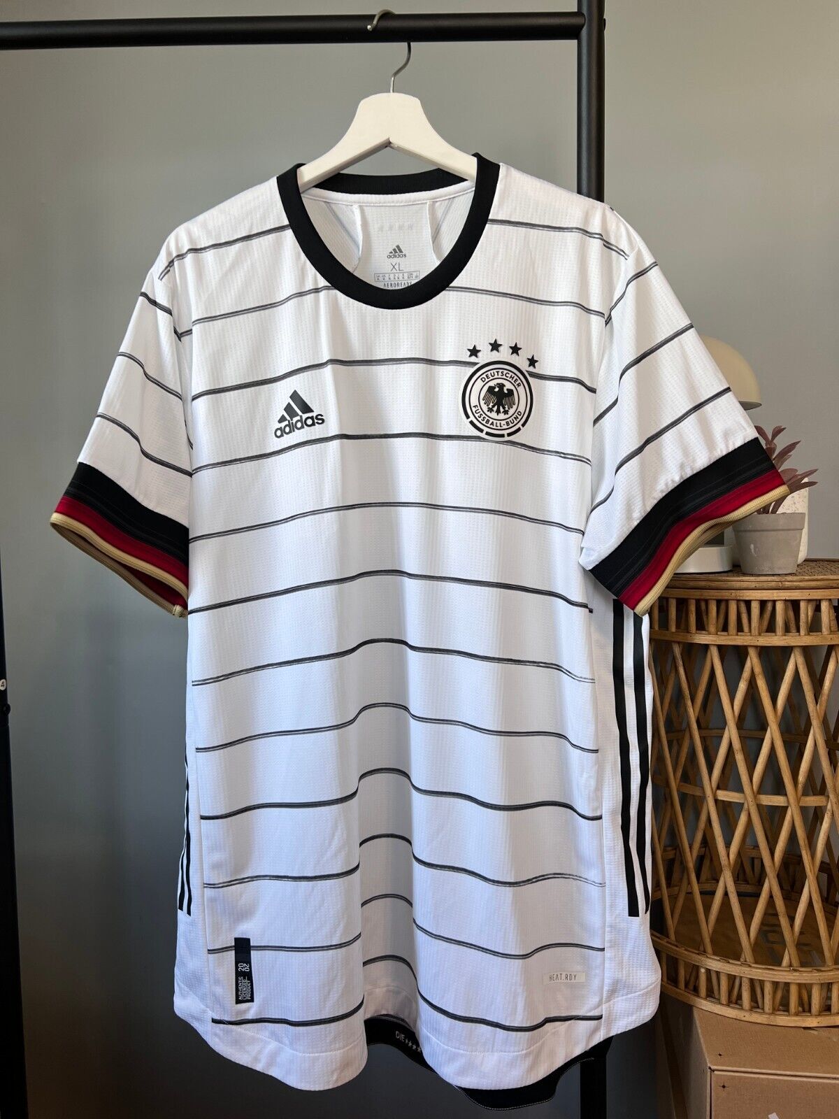 Germany Jersey 2020 Home Player Issue Football Shirt Adidas EH6104 Mens Size XL