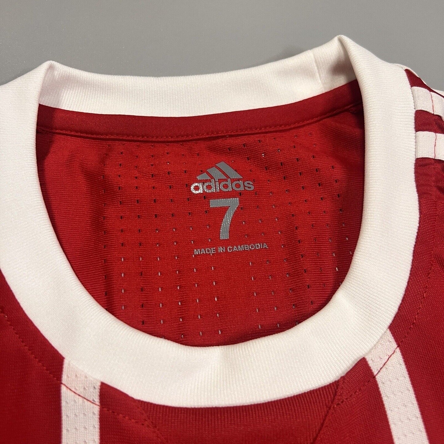 Bayern Munich Jersey 2017/18 Home Match Worn Mens Size 7 Football Shirt Adidas
