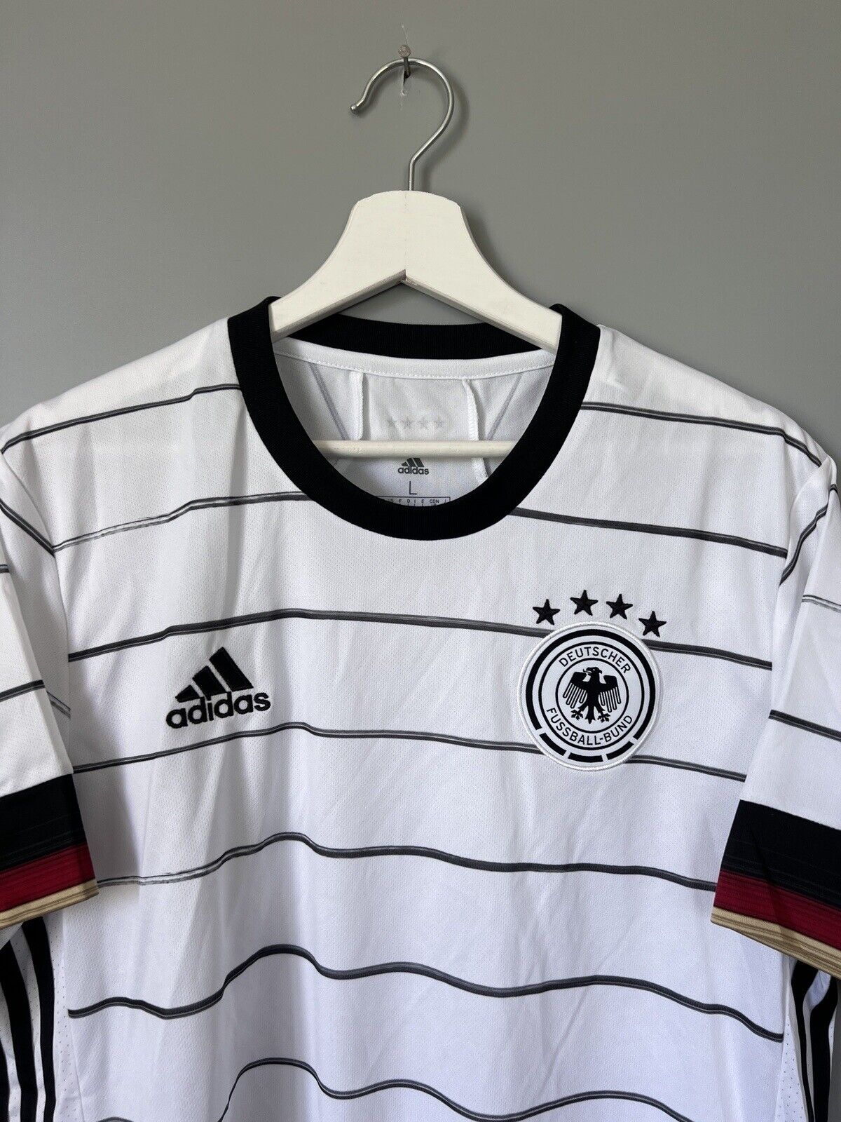Germany Jersey Home Soccer Football Shirt Adidas EH6105 Mens Size L