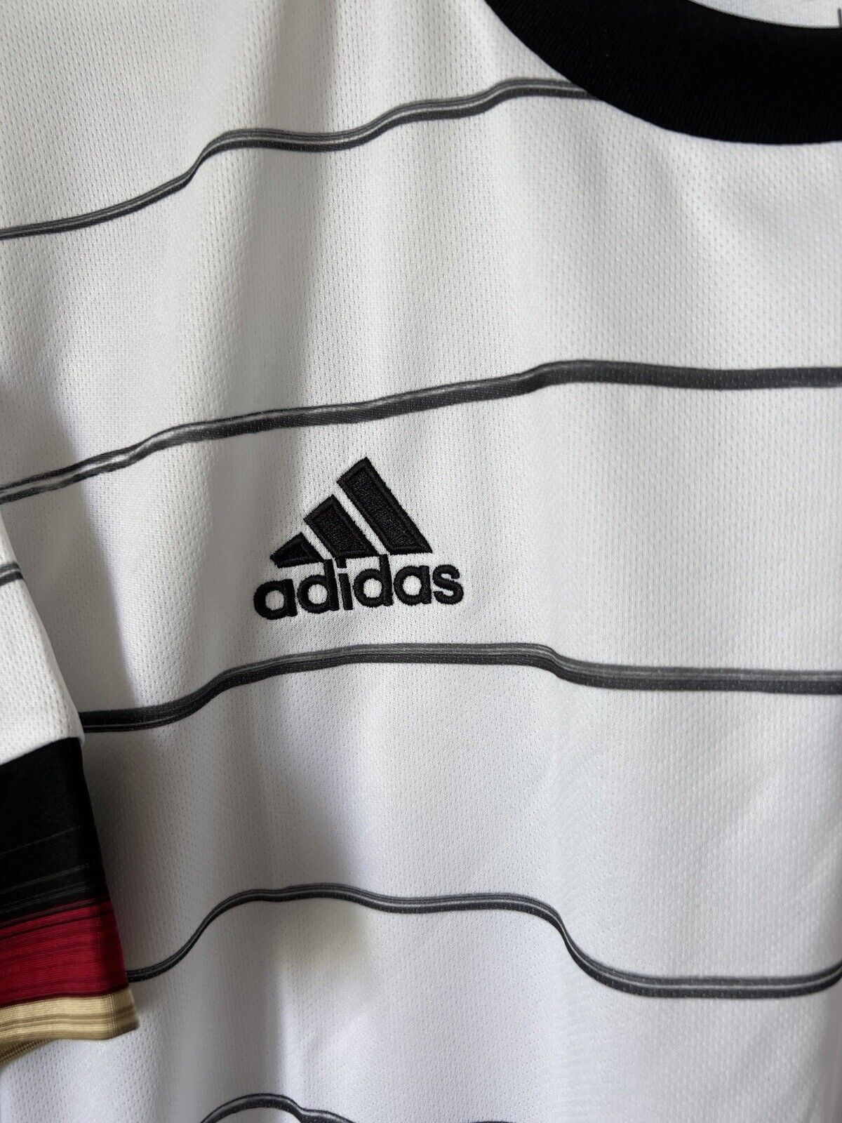 Germany Jersey 2020 Home Soccer Football Shirt Adidas EH6105 Mens Size L