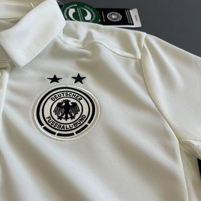 Germany Jersey Training Polo Women Football Soccer Shirt Size XS Adidas BNWT