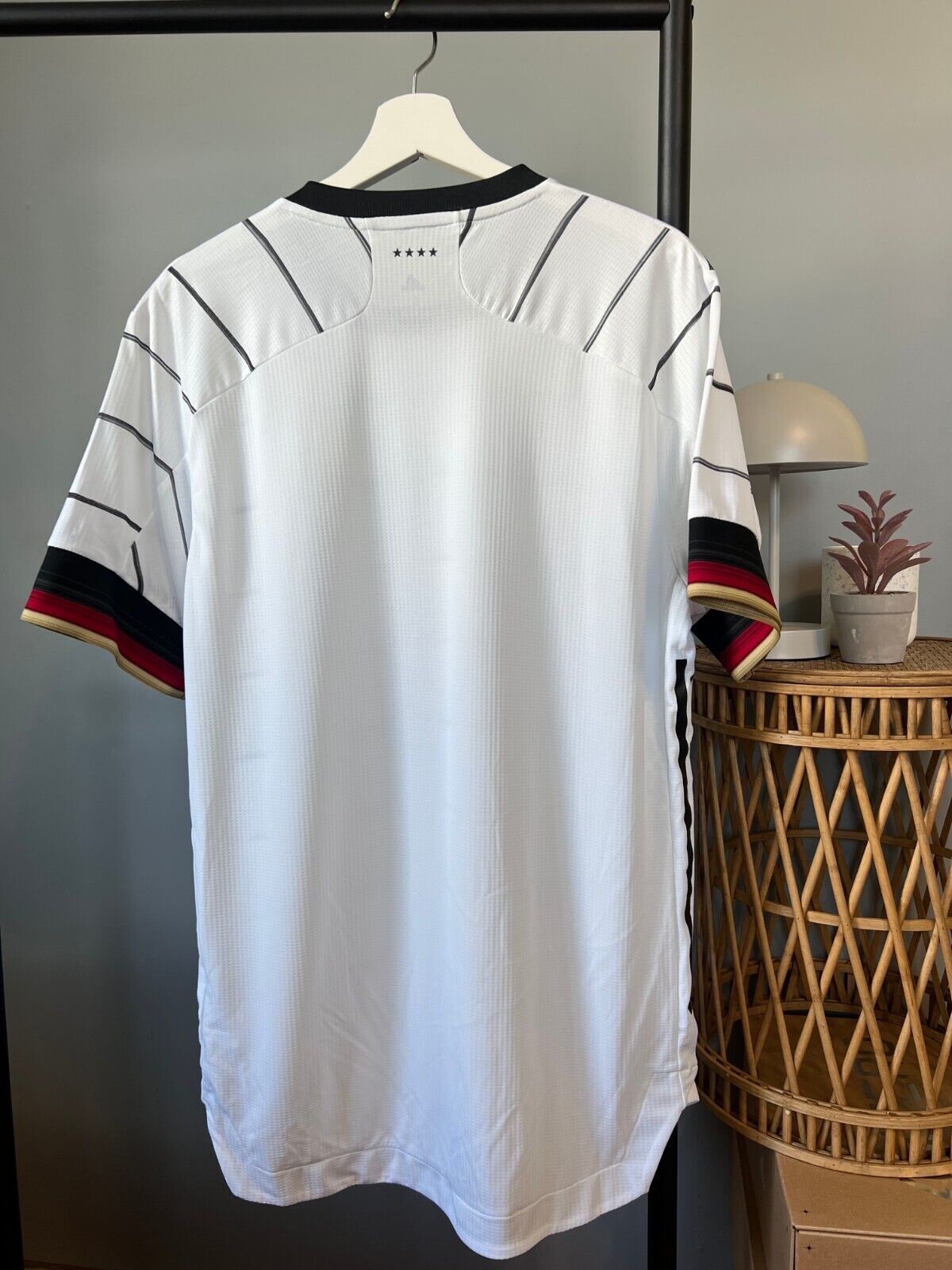 Germany Jersey 2020 Home Authentic Football Shirt Adidas EH6104 Mens Size L