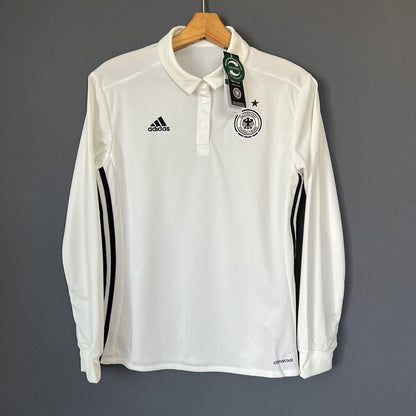 Germany Jersey Training Polo Women Football Soccer Shirt Size M Adidas
