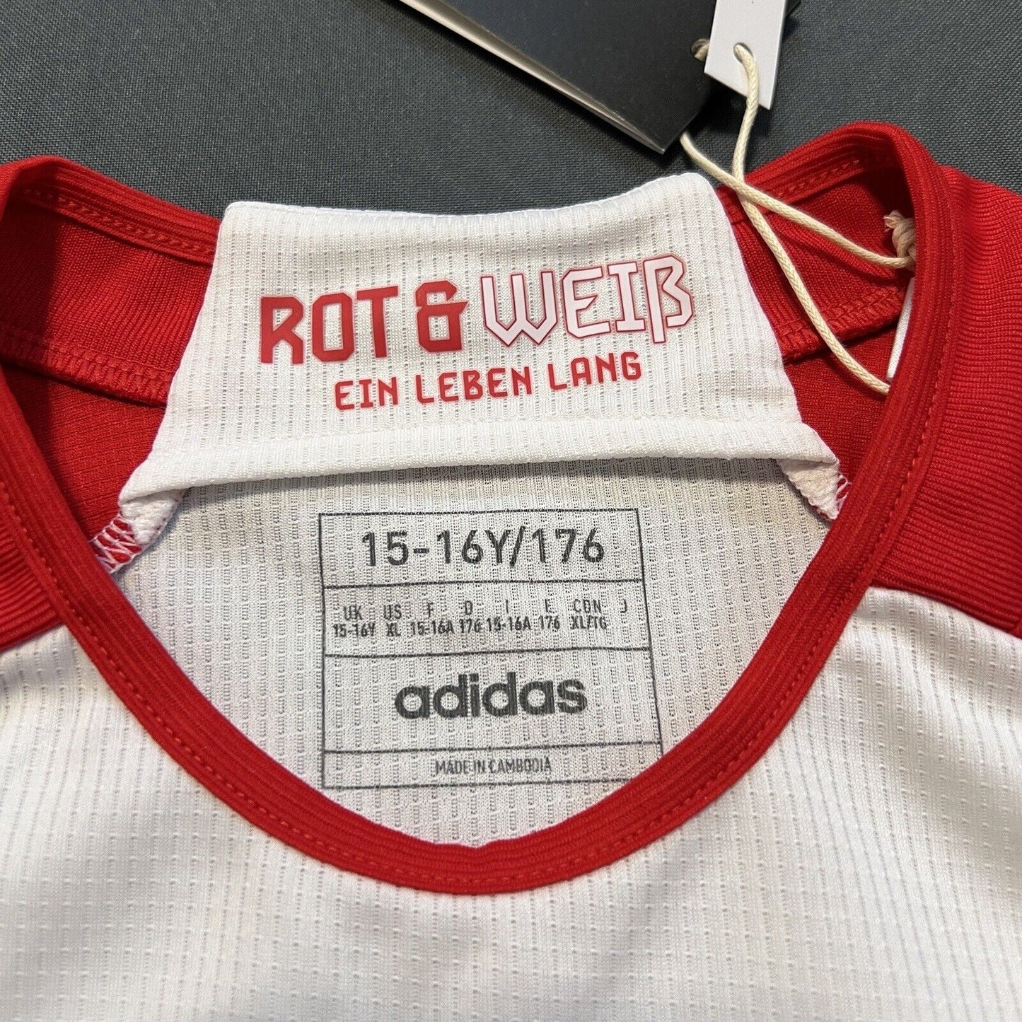 Bayern Munich Jersey 2023/24 Home Soccer Shirt Trikot IB1480 Adidas Boys Size XL