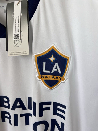 La Galaxy Jersey 21/22 Home Soccer Football Shirt H45428 Adidas Mens Size L